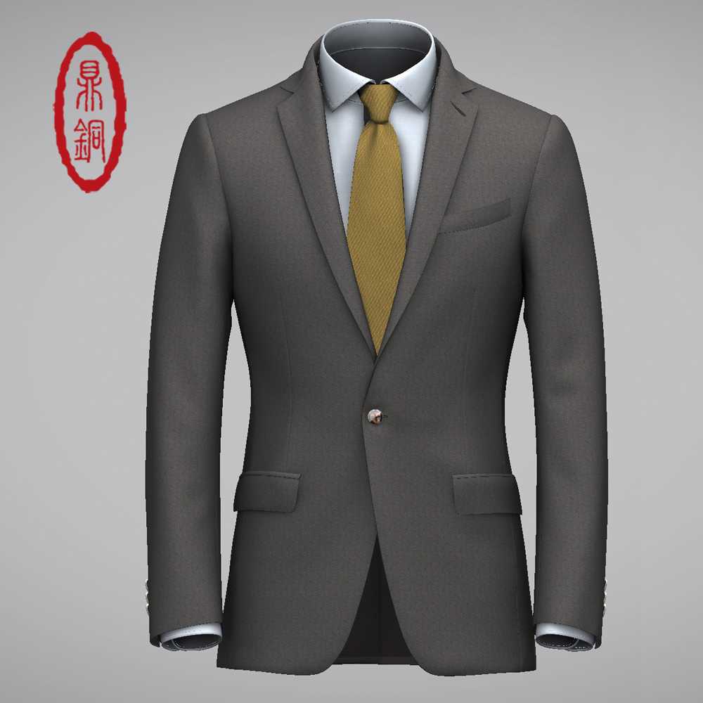 男士西服套装切瑞蒂精纺商务款