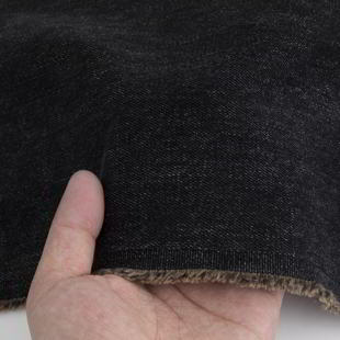 金佳牛仔布料破旧黑软垂春夏秋高品质放心买