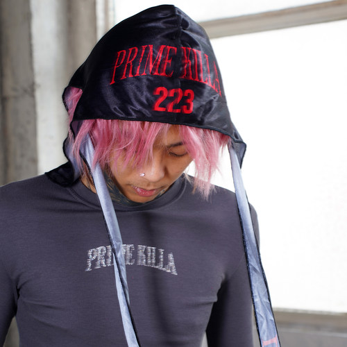 TGFCLUB 殺PRIME KILLA美式街头印花基础光滑透气RAPPER头巾DURAG