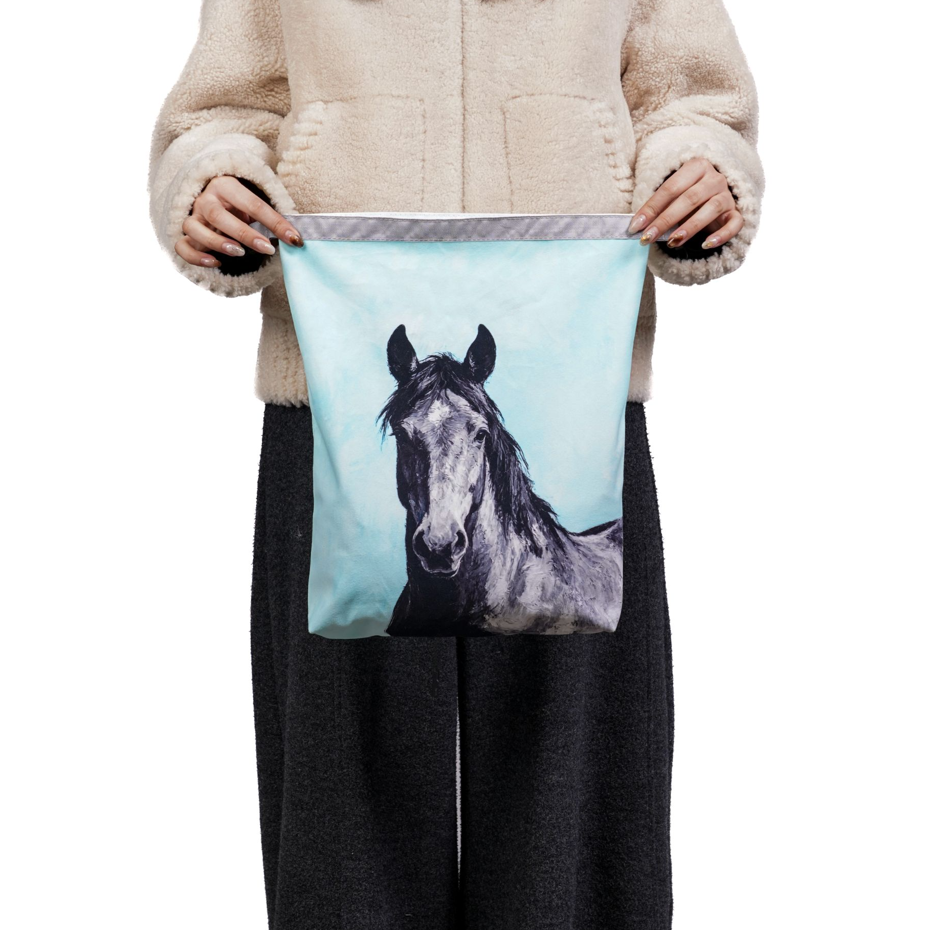 无则艺【卷卷包】马时尚休闲手提文艺小托特包经典印花饭盒包,箱包皮具/热销女包/男包,单肩包,淘宝优惠券,粉丝福利购,淘宝优惠卷