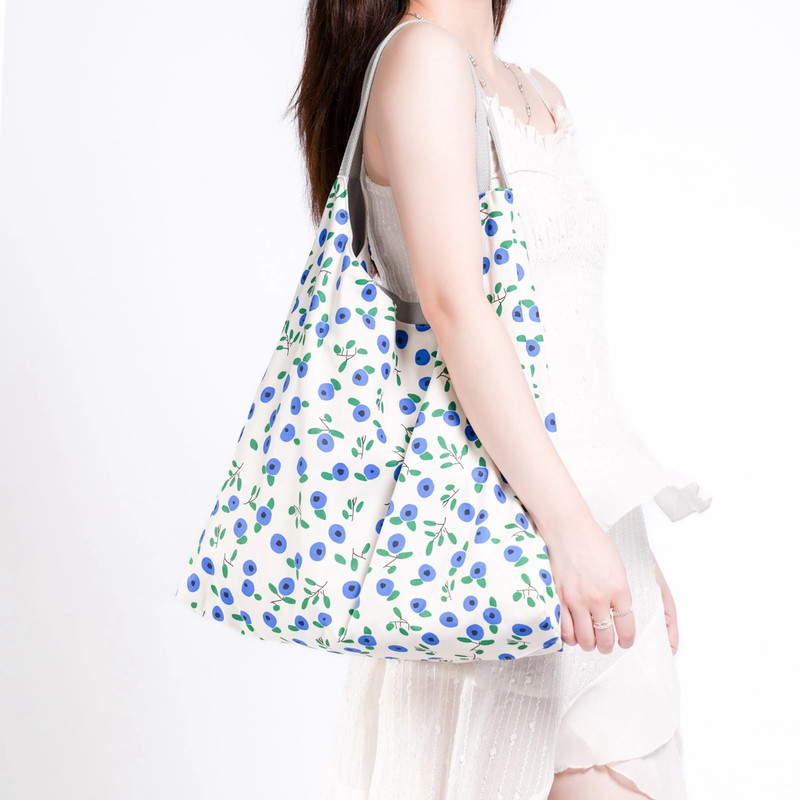 无则艺【短绒科技布月牙包】蓝莓时尚印花运动单肩环保百搭,箱包皮具/热销女包/男包,单肩包,淘宝优惠券,粉丝福利购,淘宝优惠卷