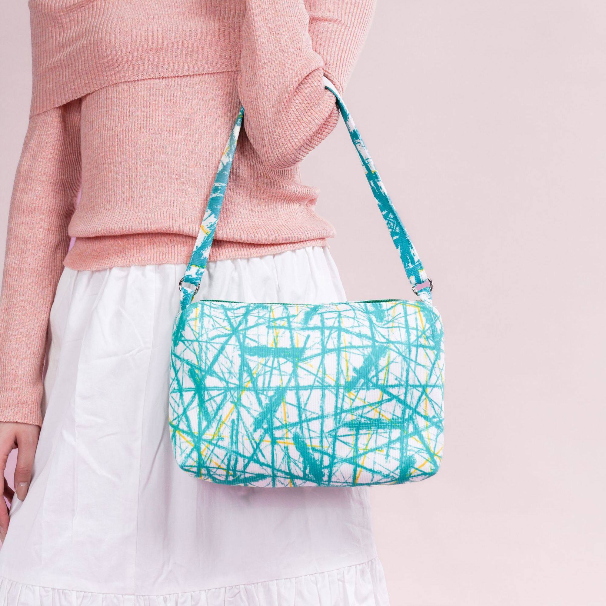 无则艺【子母方包】青竹这家布包很艺术原创斜挎包个性印花小众,箱包皮具/热销女包/男包,单肩包,淘宝优惠券,粉丝福利购,淘宝优惠卷