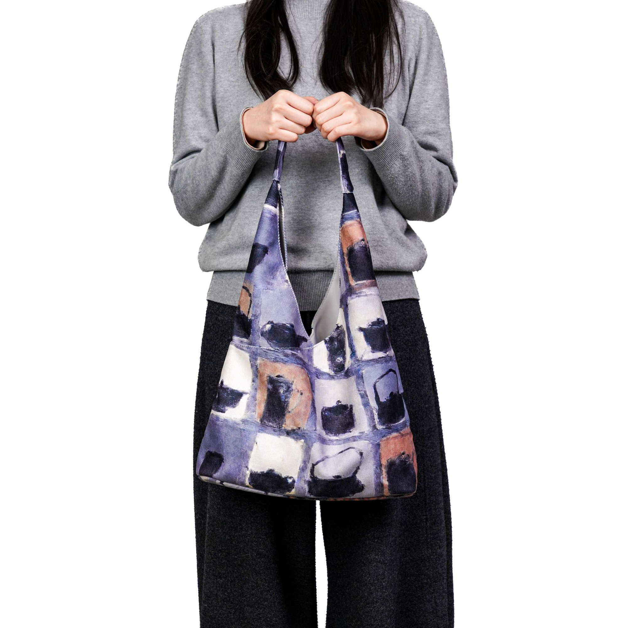 无则艺【插兜包】茶壶小众简约时尚百搭轻便夏季印花多口袋休闲,箱包皮具/热销女包/男包,单肩包,淘宝优惠券,粉丝福利购,淘宝优惠卷