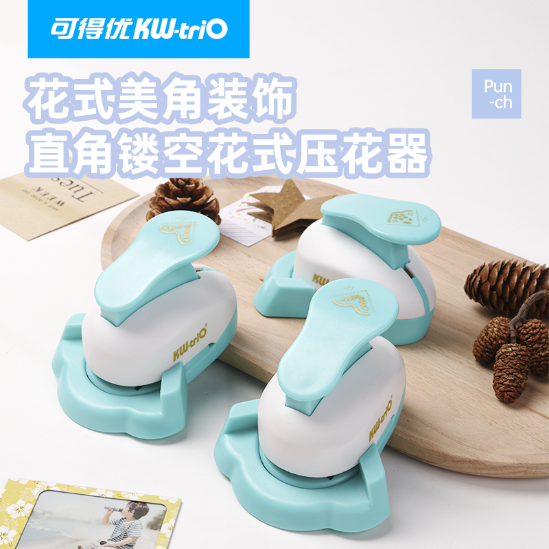 可得优打孔机照片插角花边