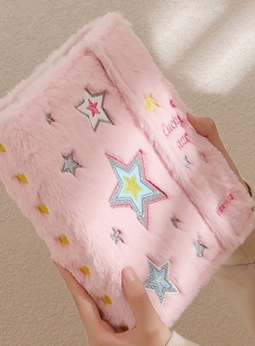 小马宝莉卡册3.5寸刺绣星星A5毛绒相册磁吸小卡收纳册三寸拍立得