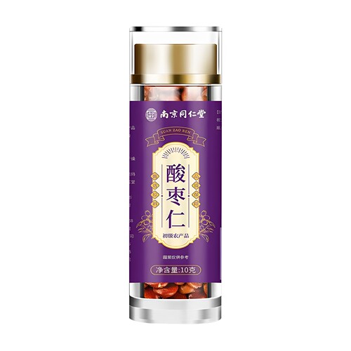 南京同仁堂乐家老铺酸枣仁中药材酸枣仁茶酸枣仁睡前喝养生茶正品