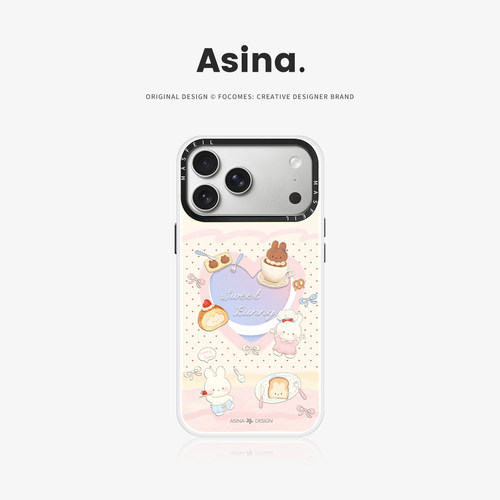 烘焙乐园适用苹果17Promax手机壳15磁吸支架iPhone16Pro保护套网红创意plus全包可爱14超薄13新款女高级感12