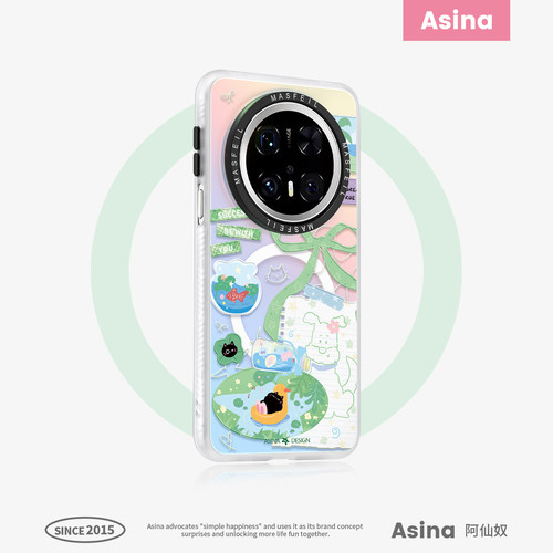 双层imd，镭射发光磁吸壳