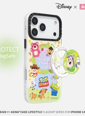 玩具大派对适用iPhone17Promax手机壳14磁吸支架苹果16保护套好看防摔创意女15plus全包12网红p13Pro新款高级