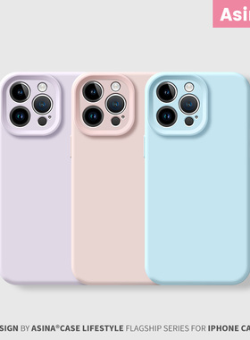 适用苹果16promax手机壳新款iPhone15镜头全包液态硅胶16pm防摔14保护套彩色ip13软12情侣16plus简约高级感女