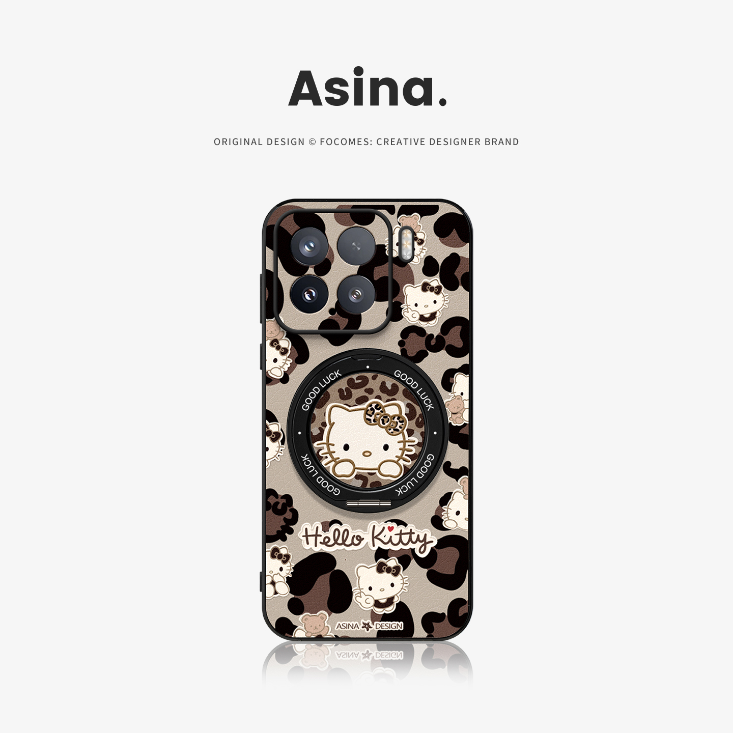 可旋转磁吸支架  镜头全包