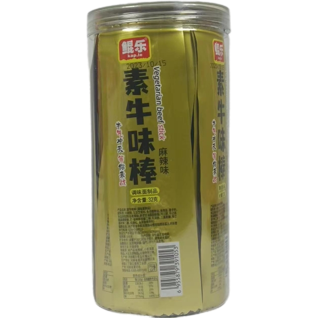 鲲乐素牛味棒辣条小零食