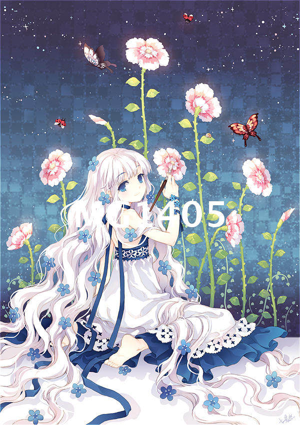 儿童成人1000片木质拼图动漫卡通礼物画家少女和花蝴蝶店主推荐