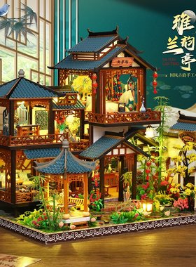 雅韵兰亭古风别墅阁楼庭院小屋