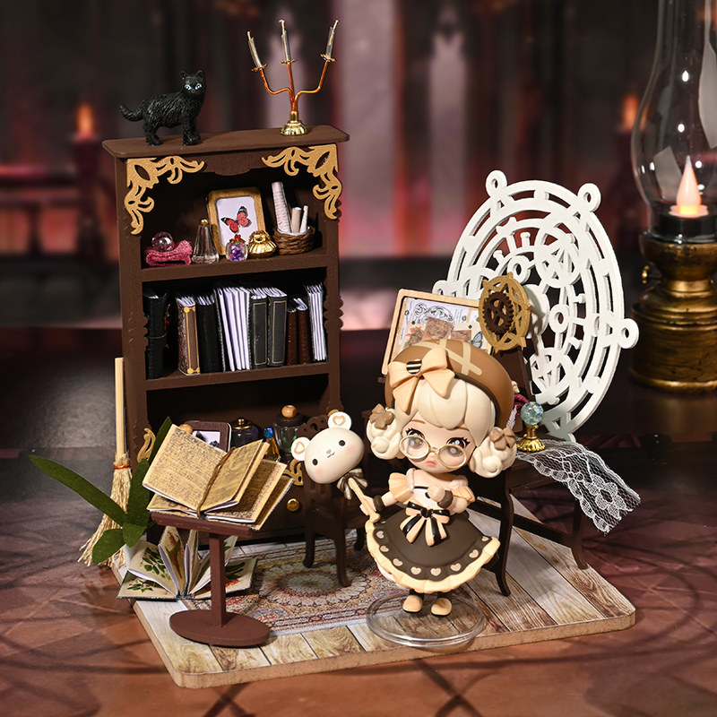 可可娅洛丽塔盲盒场景DIY小屋