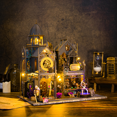 霍洛魔堡手工diy魔法古堡房子