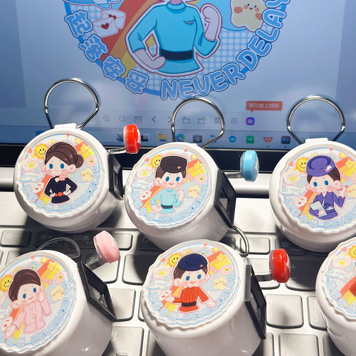 民航空姐造型机械流畅按键数客器