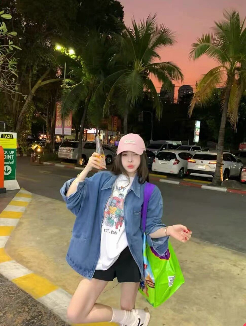 韩国东大门2026春新款韩版时尚百搭男友风宽松牛仔外套女