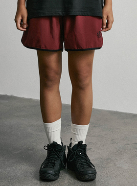 【清仓特价】SUPERTOFU 麦穗刺绣图案 垂感 休闲运动短裤