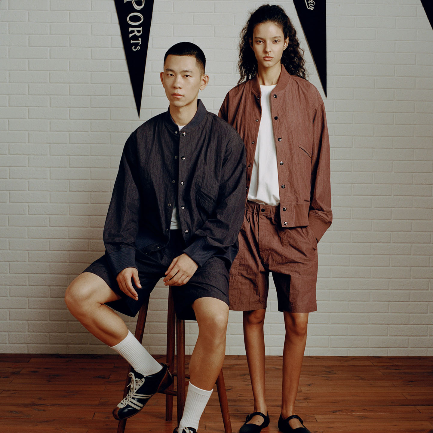 透气肌理感尼龙棒球服耐磨耐穿