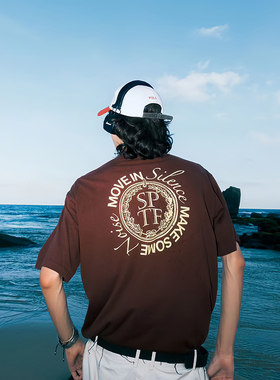 【清仓特价】SUPERTOFU 学院风图案短袖T恤