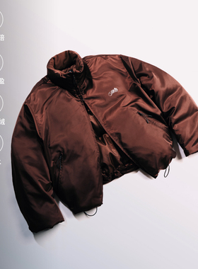 SUPERTOFU AW24轻盈面料 保暖90白鸭绒 下摆抽绳 双拉链 羽绒服