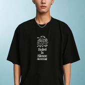 短袖 T恤 温水煮青蛙 手绘讽刺主题 清仓特价 SUPERTOFU