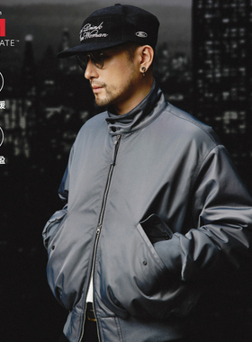 SUPERTOFU 立领哈灵顿 bomber 高密度尼龙 保暖3M棉外套夹克 AW25