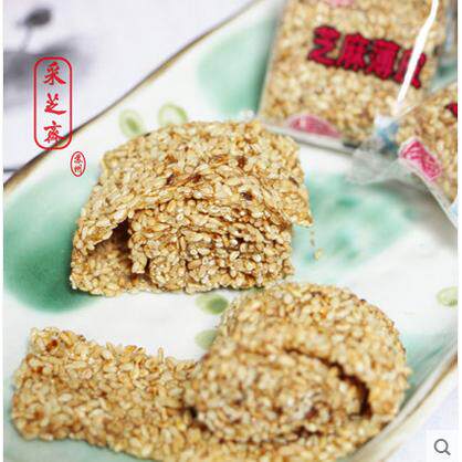 苏州土特产*中华老字号*采芝斋*芝麻薄皮 散装 【 1份31省包邮】