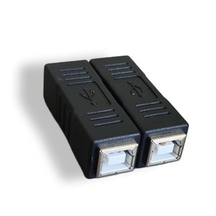 USB 八鹰 BF转BFB母对B母扫描仪打印机数据线延长对接方口转接头