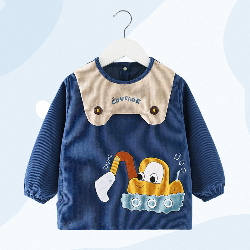 洋气秋冬宝宝罩衣男女儿童防水防脏反穿吃饭衣围兜幼儿园外穿护衣,童装/婴儿装/亲子装,反穿衣/罩衣,淘宝优惠券,粉丝福利购,淘宝优惠卷