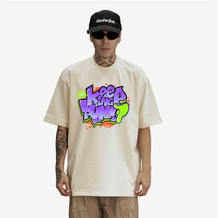 KeepingGear“KeepingFun”新款小领口不变形舒适宽松街头版型