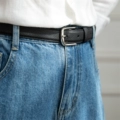 Silver Buckle Black