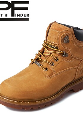 春款PF男靴短靴工装靴子男高帮鞋韩版潮流情侣马丁靴男户外靴7606