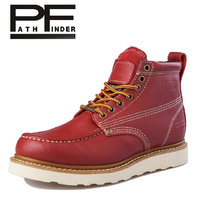 春夏PF男靴短靴真皮马丁靴男工装靴牛仔靴潮流户外靴男高帮鞋7688