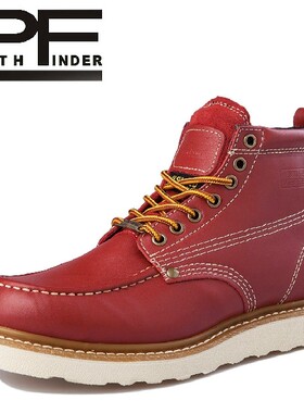 春夏PF男靴短靴真皮马丁靴男工装靴牛仔靴潮流户外靴男高帮鞋7688