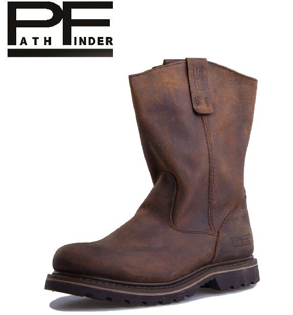 冬季复古风情侣工装靴