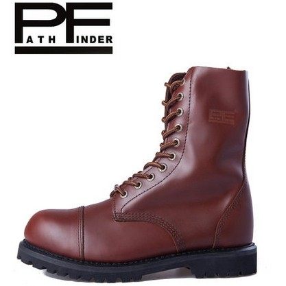 pf冬季真皮工装靴马丁靴