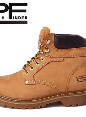 PF男靴短靴马丁靴男真皮户外靴男大黄靴工装靴男10061户外靴5616