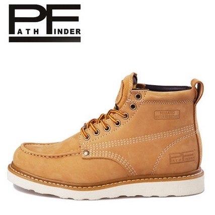 真皮高帮鞋大码工装靴