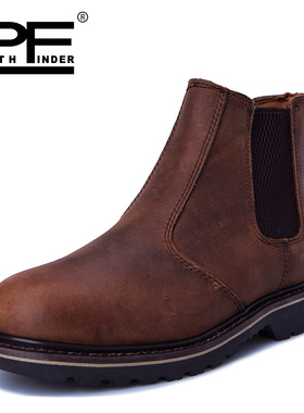 春夏PF男靴短靴真皮马丁靴牛仔靴切尔西靴男短筒户外靴高帮鞋5613