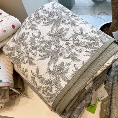 韩国大鹅莫代尔天丝夏季凉爽床盖单件200x230绗缝夹棉床单不易滑