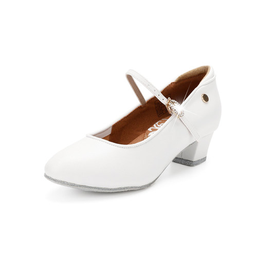 ADS摩登舞鞋儿童少年较宽松圆头