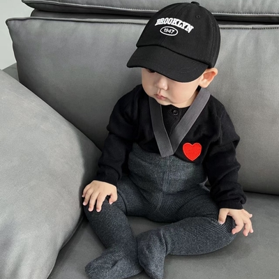 2025宝宝春秋装男童毛衣针织开衫宝宝外套内搭打底上衣婴儿拍照服