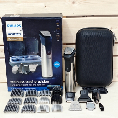 飞利浦理发器剃须刀多功能修剪器MG9510/9500/9810金属机身可水洗