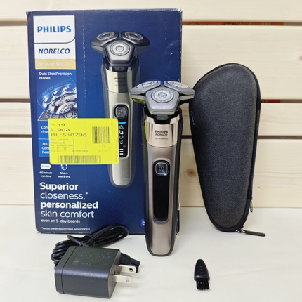 飞利浦剃须刀S9系S9000系列S9502/9647/37电动刮胡刀新蜂巢双层