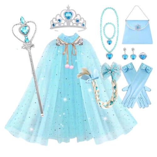 女童冰雪奇缘皇冠魔法棒套装