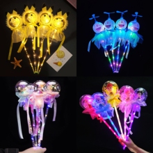 星空棒手持发光魔法棒抖音同款 少女心夜市微商地推小礼品工厂直销