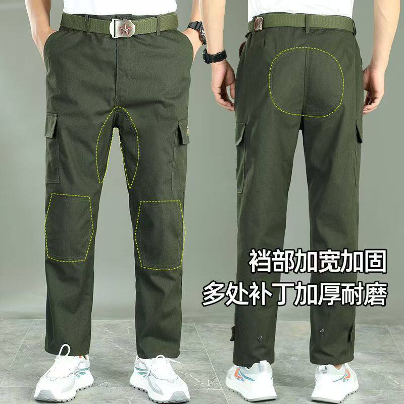 工人劳保裤加固加档工装裤男直筒