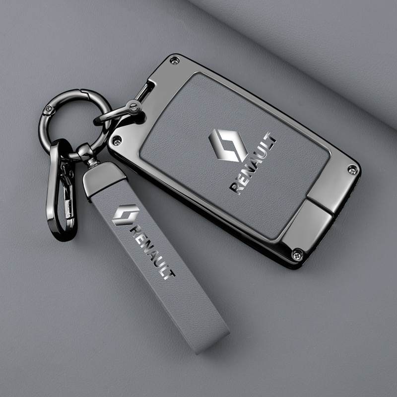 适用于东风雷诺科雷嘉科雷傲钥匙套雷诺e诺科雷缤金属钥匙包壳扣